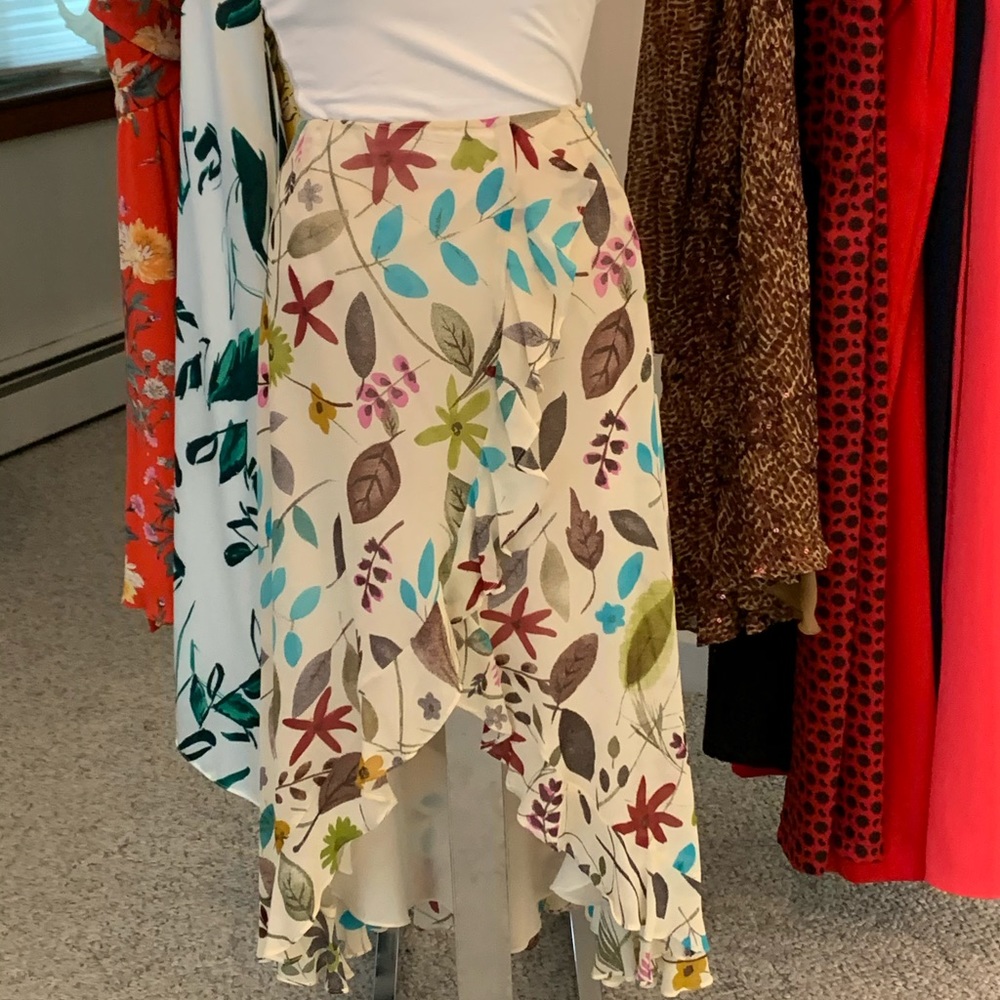 Nicole Miller silk skirt